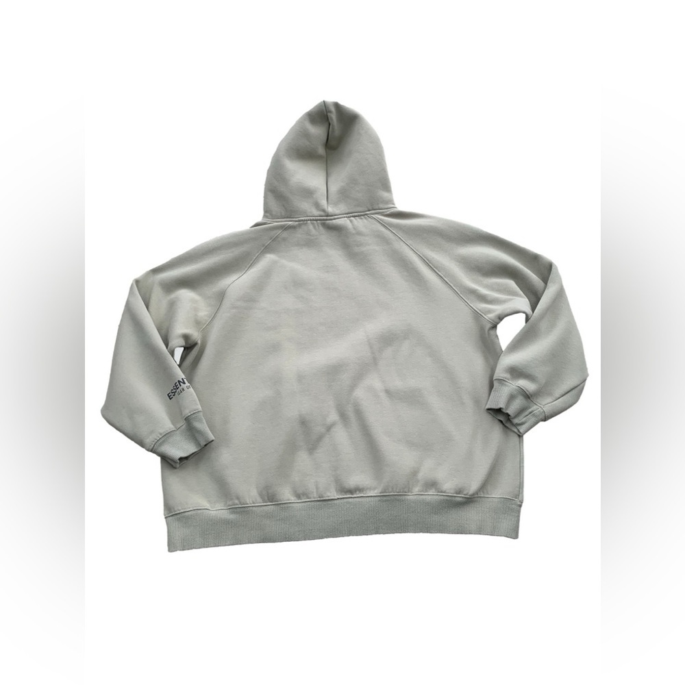 Fear of God Essentials Size Large SSENSE Pullover Hoodie in Green Concrete - Picture 2 of 10
